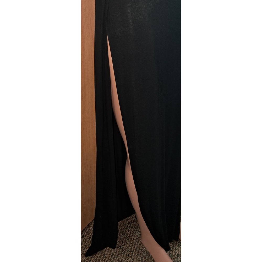 La Blanca Resortwear Black Swimsuit Cover,‎ 59" Long, 43" Slit on each side - Picture 4 of 9